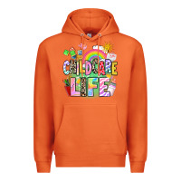 Carrot childcare life Premium Hoodie - AdoDesignShop