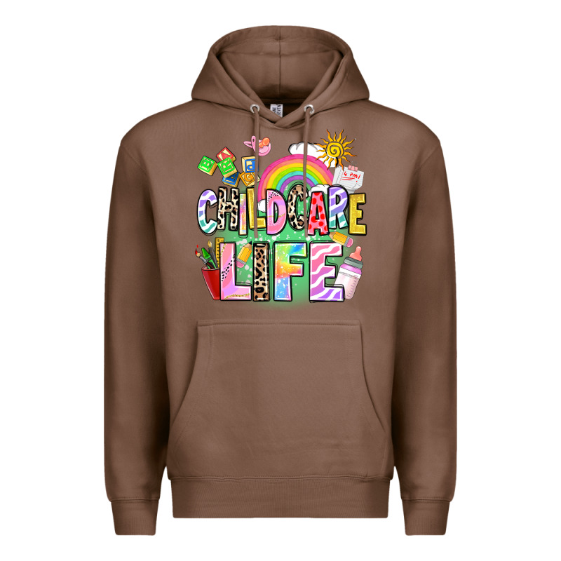 Childcare Life Premium Hoodie by AdoDesignShop | Teevron