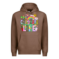 Chestnut childcare life Premium Hoodie - AdoDesignShop