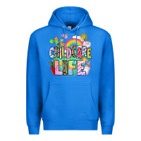 True Royal childcare life Premium Hoodie - AdoDesignShop