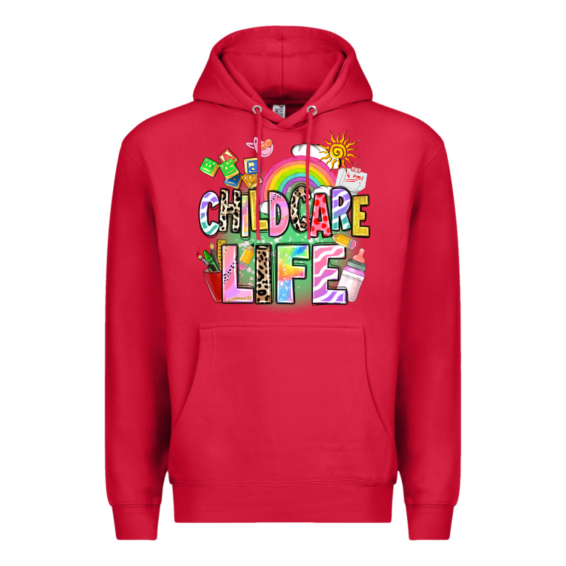 Childcare Life Premium Hoodie by AdoDesignShop | Teevron