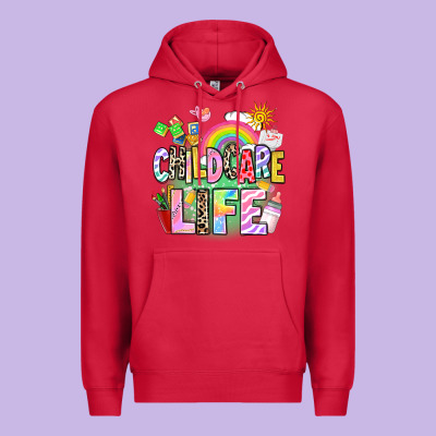 Childcare Life Premium Hoodie Designed By Adodesignshop