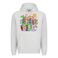 Dove Grey childcare life Premium Hoodie - AdoDesignShop