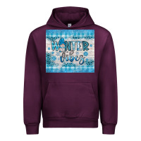 Mauve Wine winter vibes gnome Urban Hoodie - JahusDesignShop