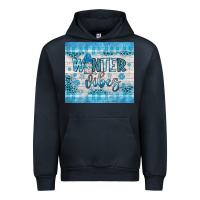 Navy winter vibes gnome Urban Hoodie - JahusDesignShop