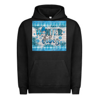 Pigment Black winter vibes gnome Urban Hoodie - JahusDesignShop