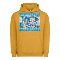 Pigment Peanut Butter winter vibes gnome Urban Hoodie - JahusDesignShop