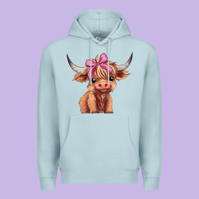 Cute  Heifer Premium Hoodie Designed By Adodesignshop