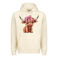 Sandshell cute  heifer Premium Hoodie - AdoDesignShop