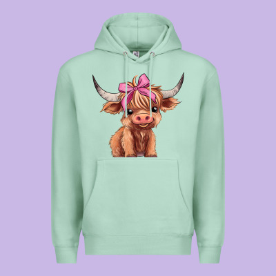 Cute  Heifer Premium Hoodie Designed By Adodesignshop