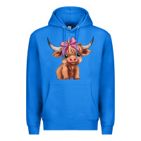 True Royal cute  heifer Premium Hoodie - AdoDesignShop