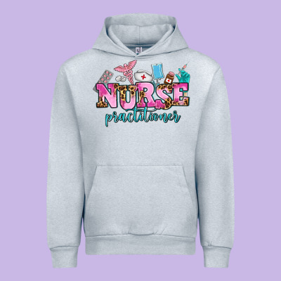 Nurse Practitioner Urban Hoodie Designed By Adodesignshop