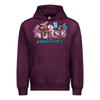 Mauve Wine nurse practitioner Urban Hoodie - AdoDesignShop