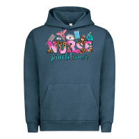 Pigment Midnight Navy nurse practitioner Urban Hoodie - AdoDesignShop