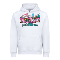 White nurse practitioner Urban Hoodie - AdoDesignShop