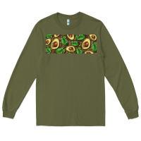 Army Green avocados with wood and leopard background 11 oz mug Long Sleeve Tee - BarkalooDesign