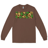 Chestnut avocados with wood and leopard background 11 oz mug Long Sleeve Tee - BarkalooDesign