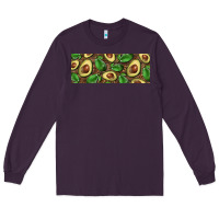 Plum avocados with wood and leopard background 11 oz mug Long Sleeve Tee - BarkalooDesign