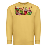 Antique Gold wine coffee cups Premium Sweatshirt - texasbilliewilder