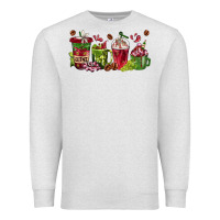 Oatmeal Heather wine coffee cups Premium Sweatshirt - texasbilliewilder