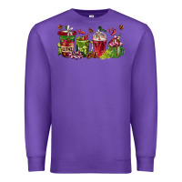 Purple wine coffee cups Premium Sweatshirt - texasbilliewilder