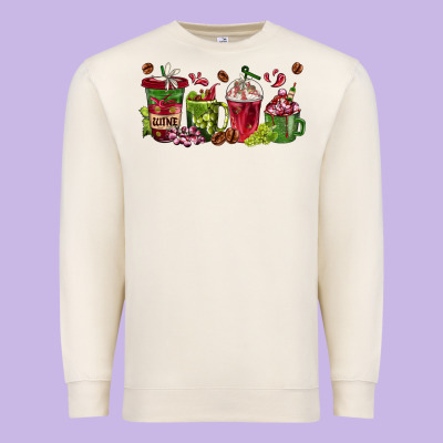 Premium Sweatshirt wine coffee cups