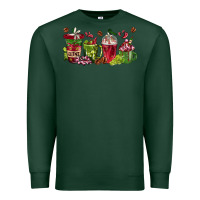 Sports Green wine coffee cups Premium Sweatshirt - texasbilliewilder