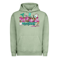 Pigment Oil Green physical assistant Urban Hoodie - AdoDesignShop