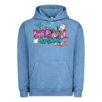 Pigment Pebble Blue physical assistant Urban Hoodie - AdoDesignShop