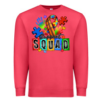 Cardinal basketball support squad autism Premium Sweatshirt - Zillion Design Studio
