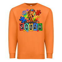 Carrot basketball support squad autism Premium Sweatshirt - Zillion Design Studio