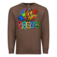Chestnut basketball support squad autism Premium Sweatshirt - Zillion Design Studio