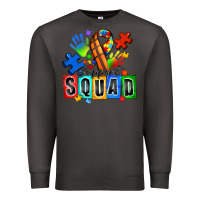 Smoke basketball support squad autism Premium Sweatshirt - Zillion Design Studio