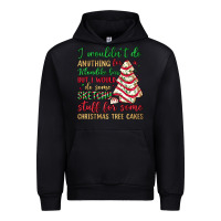 Black sketchy stuff for some christmas tree cakes Urban Hoodie - JahusDesignShop