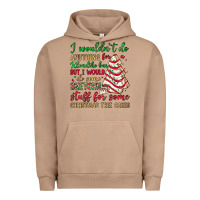 Pigment Burro sketchy stuff for some christmas tree cakes Urban Hoodie - JahusDesignShop