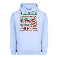 Pigment Grape Ice sketchy stuff for some christmas tree cakes Urban Hoodie - JahusDesignShop