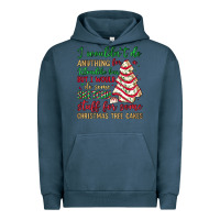 Pigment Midnight Navy sketchy stuff for some christmas tree cakes Urban Hoodie - JahusDesignShop
