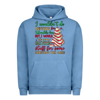 Pigment Pebble Blue sketchy stuff for some christmas tree cakes Urban Hoodie - JahusDesignShop