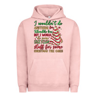 Pigment Salmon sketchy stuff for some christmas tree cakes Urban Hoodie - JahusDesignShop