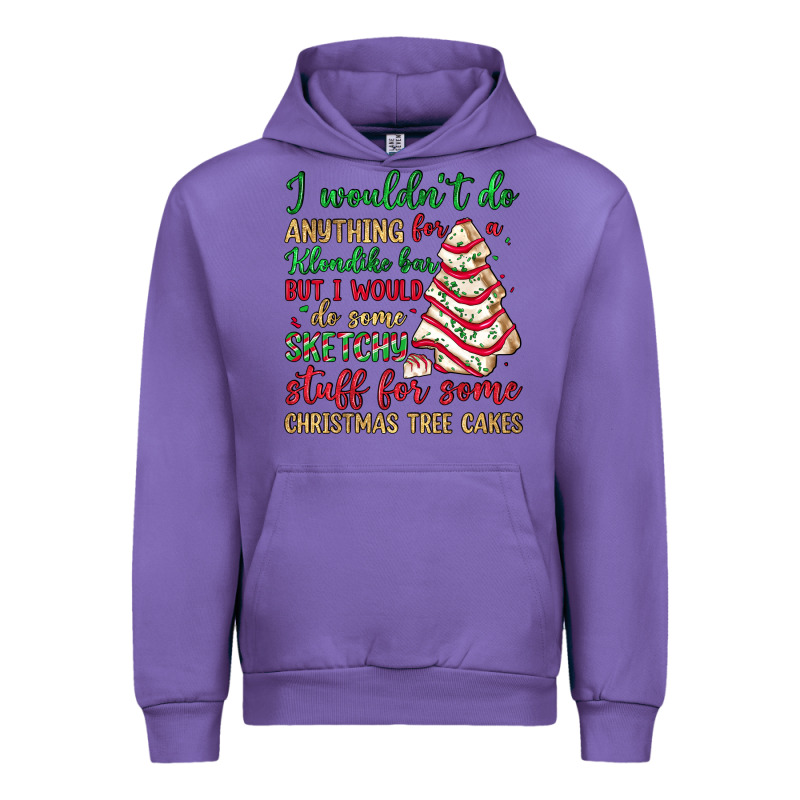 Sketchy Stuff For Some Christmas Tree Cakes Urban Hoodie by JahusDesignShop | Teevron