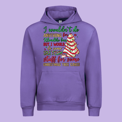 Sketchy Stuff For Some Christmas Tree Cakes Urban Hoodie Designed By Jahusdesignshop