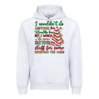 White sketchy stuff for some christmas tree cakes Urban Hoodie - JahusDesignShop