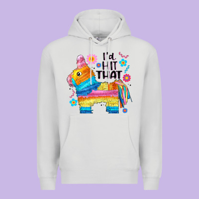 Id Hit That  Mexican Llama Pinata Premium Hoodie Designed By Jahusdesignshop