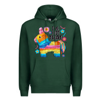 Sports Green id hit that  mexican llama pinata Premium Hoodie - JahusDesignShop
