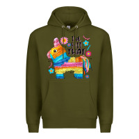 Army Green id hit that  mexican llama pinata Premium Hoodie - JahusDesignShop