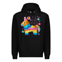 Black id hit that  mexican llama pinata Premium Hoodie - JahusDesignShop