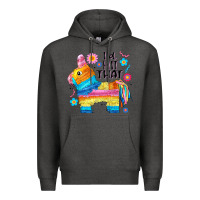 Charcoal Heather id hit that  mexican llama pinata Premium Hoodie - JahusDesignShop