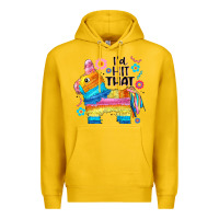 Lemon id hit that  mexican llama pinata Premium Hoodie - JahusDesignShop