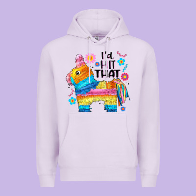 Id Hit That  Mexican Llama Pinata Premium Hoodie Designed By Jahusdesignshop