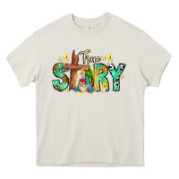 Cream True Story Heavy Core Tee - CowhideDigitalArt